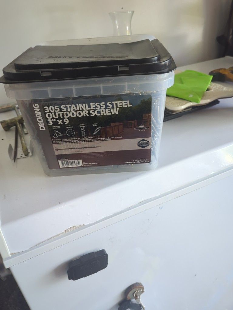 Huttig-Guard Stainless Steel Screws.