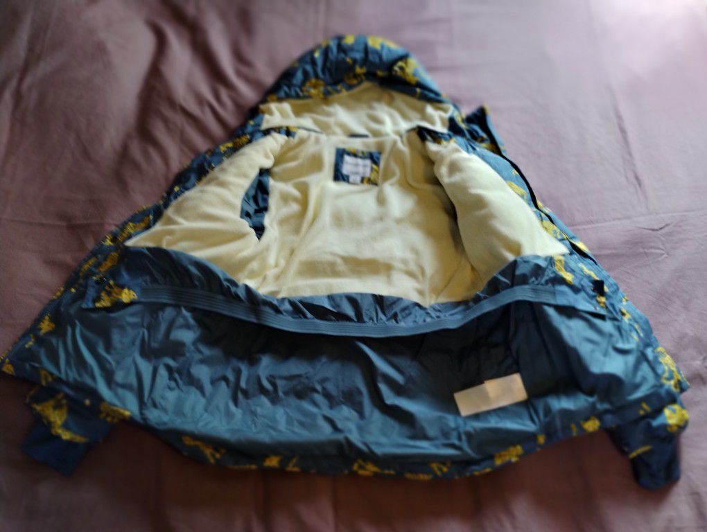 Amazon Essentials Blue Hoodie Coat 