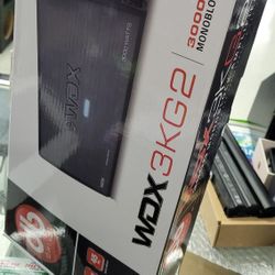 New DB Drive WDX 3K Mono Amplifier 
