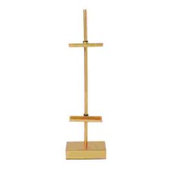 18" Gold Steel Adjustable Tabletop Easel by Studio Decor - Decorative Stand for Pictures - Frames