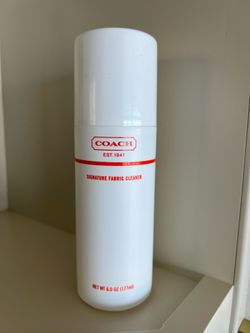 New COACH Signature Fabric Cleaner