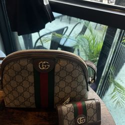 Authentic Gucci Purse And Wallet Set