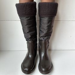 Tribe Winter/Rain Brown Boots Women’s Size: 6.5-7