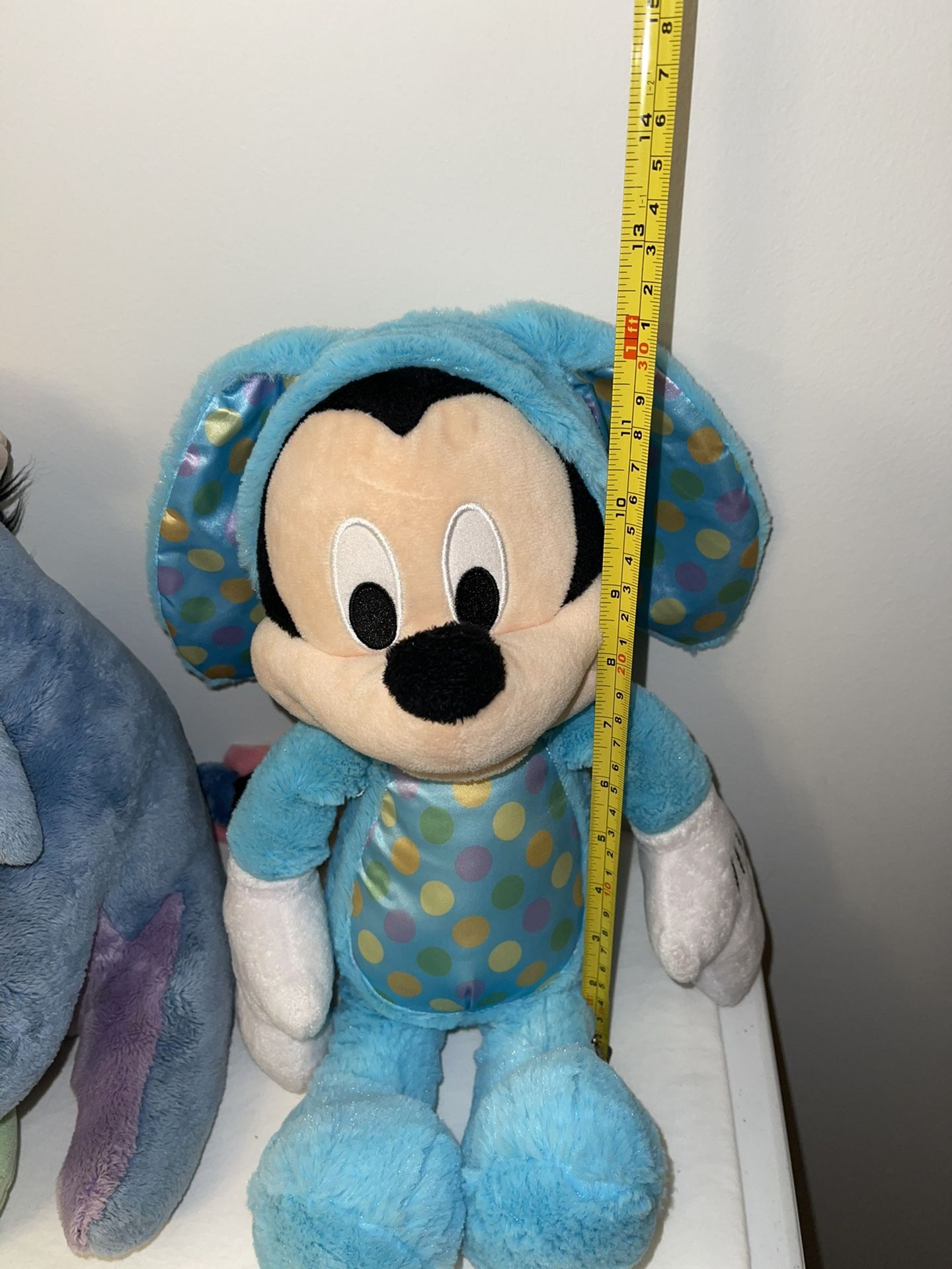 Eeyore & Mickey Mouse Plush