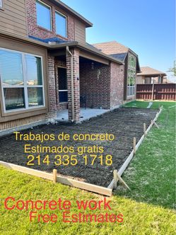 Concrete base