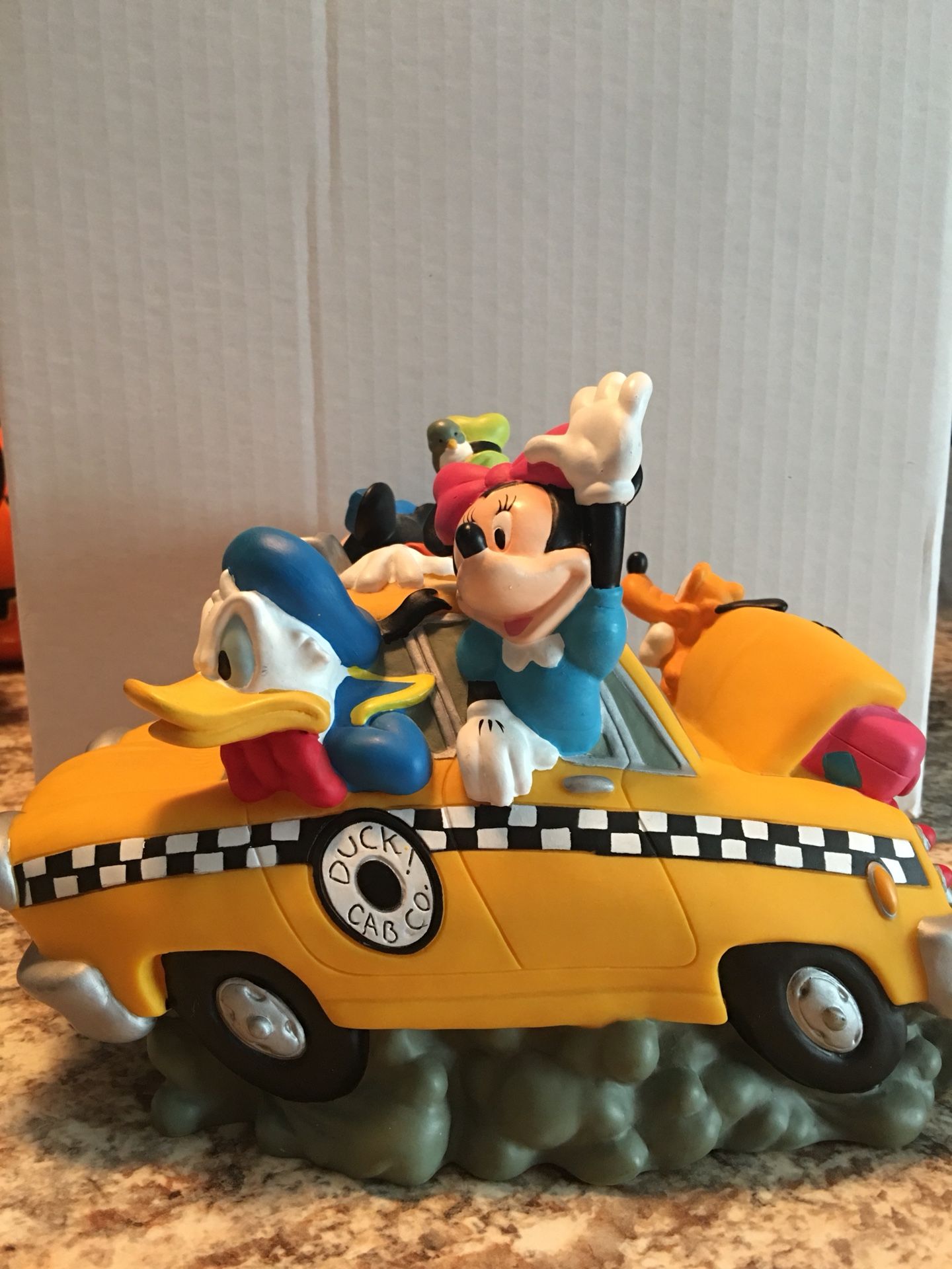 Vintage Disney Fab 5 Taxi Bank