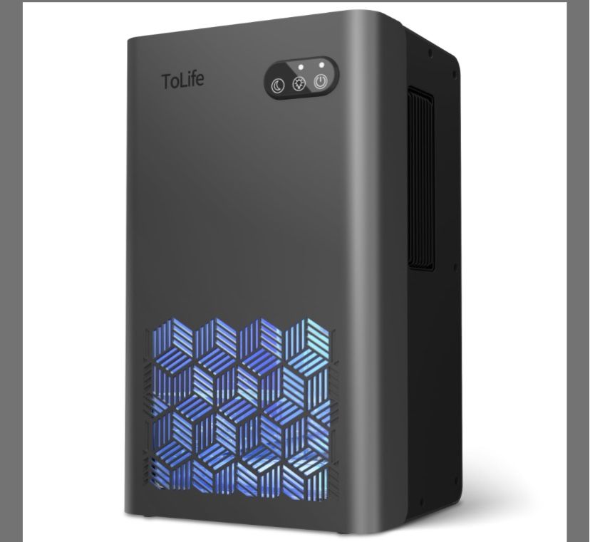 ToLife Dehumidifier For Home, 1000 Sq.ft Dehumidifiers For Basement Bedroom Bathroom W/ 95 OZ Water
