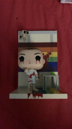 Eleven Stranger Things Funko Pop Scene