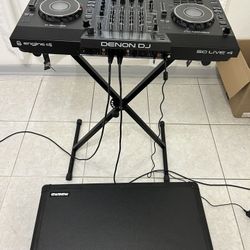 Denon DJ SC Live 4 – Brand New w/ Stand & Box