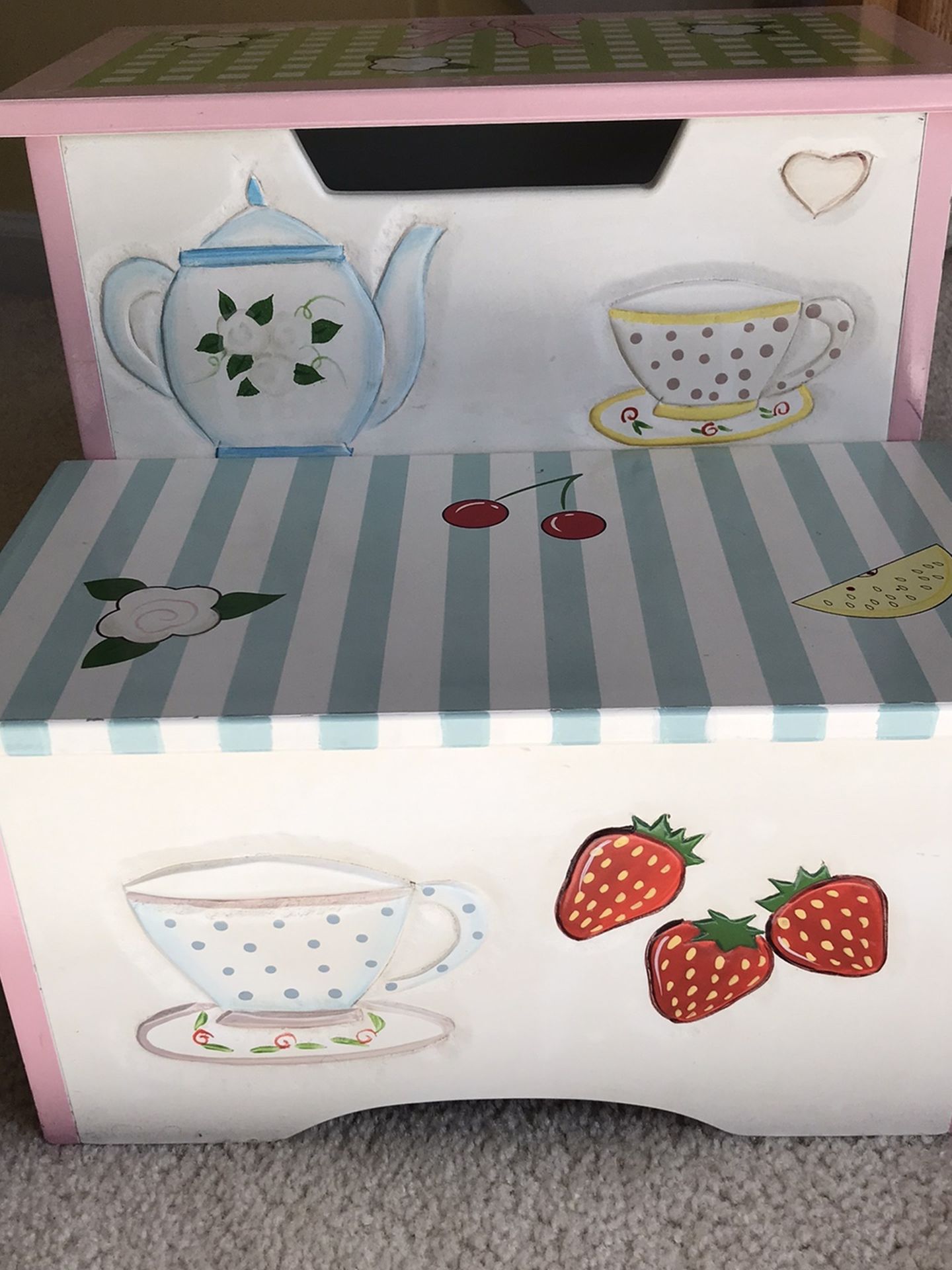 Wooden Children’s Step Stool