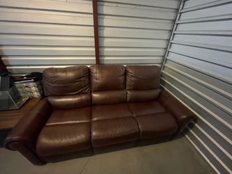 Reclining sofa and chair