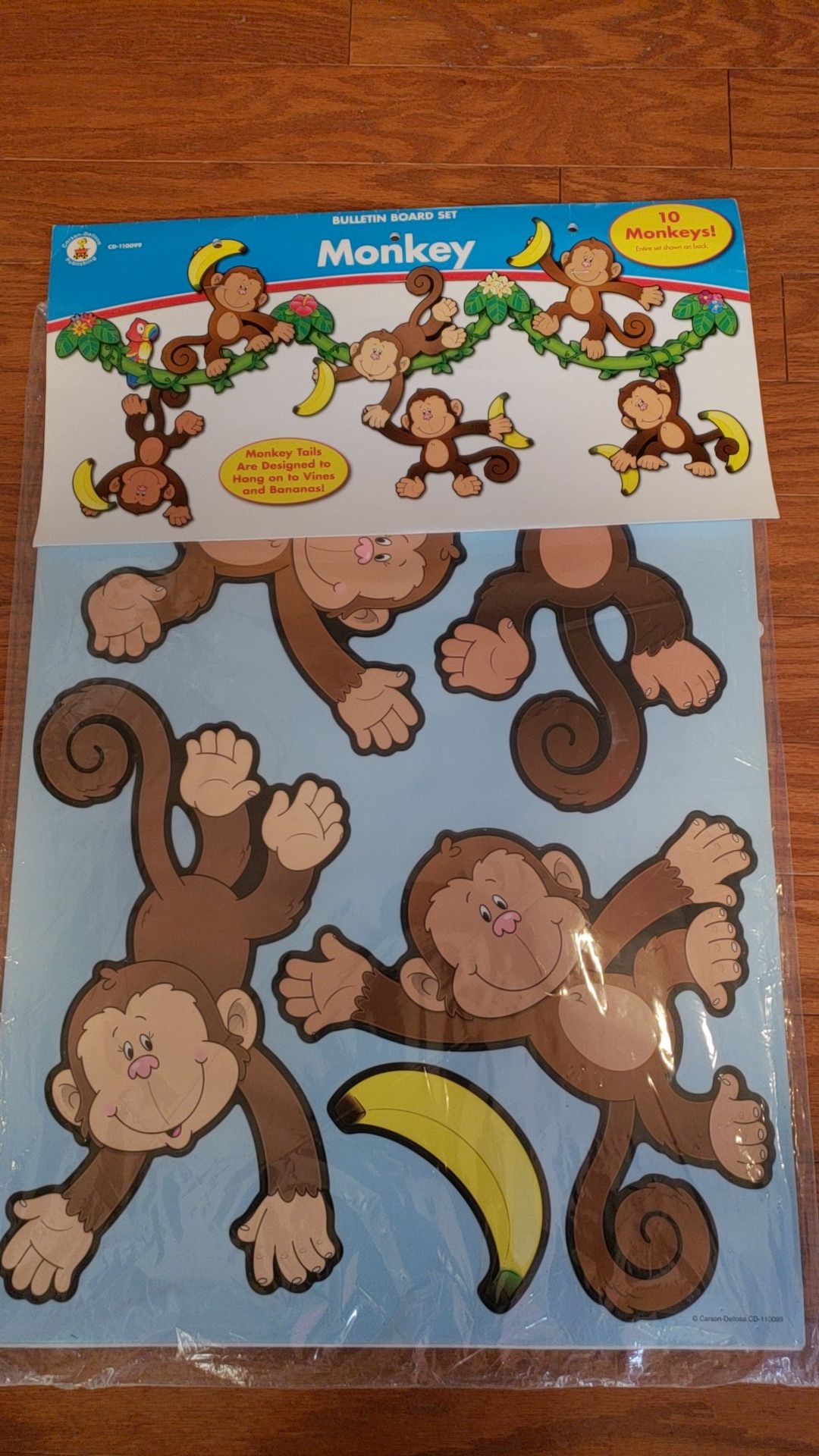 Monkey Bulletin board set