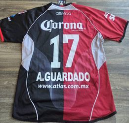 Atletica Atlas Guadalajara 07/08 Home Andres Guardado Futbol Soccer Jersey Medium 
