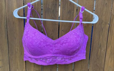 PINK  LACE PUSH-UP Bra Size XXLG Coverage 40D,42C And 42D 