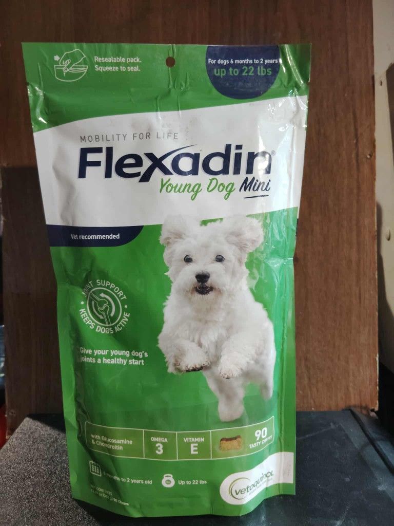 Flexadin Dog Supplement, 22.03-oz bag, 90 count