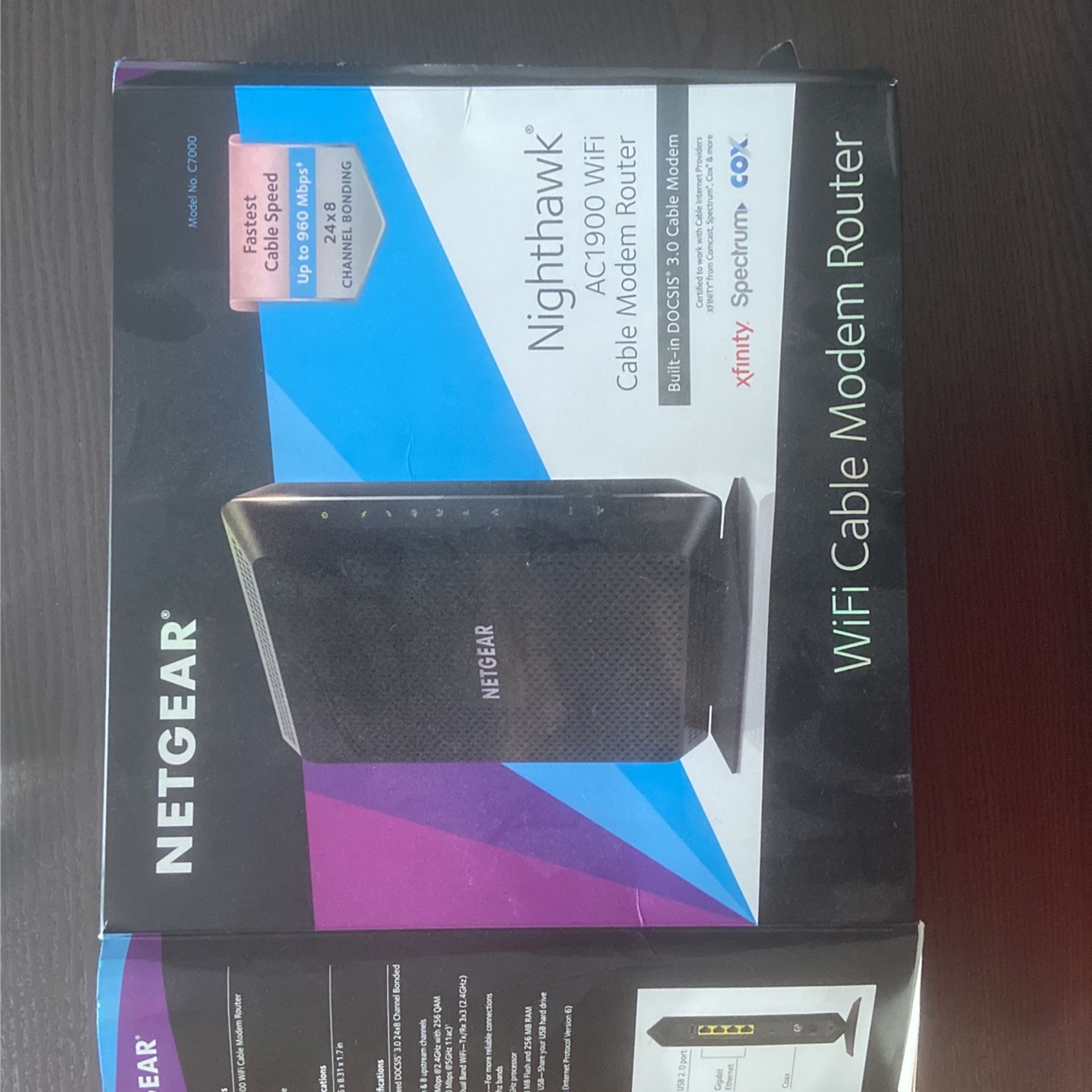 Netgear Nighthawk Cable Modem Router