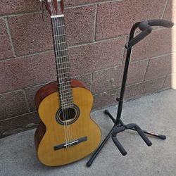 Guitarra Nueva Con Base 