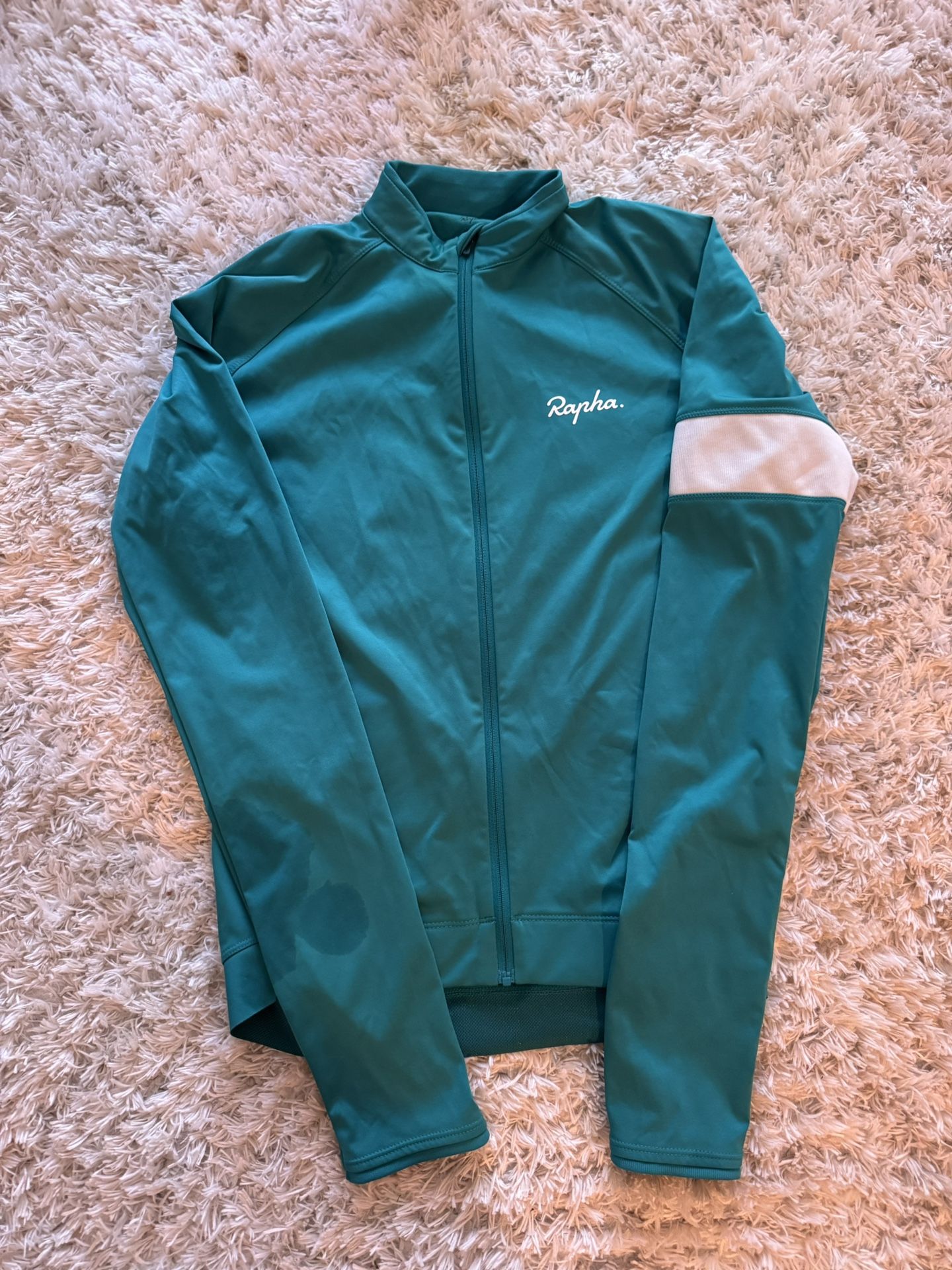 Rapha Cycling Jersey Blue/green Long Sleeve Men’s Medium