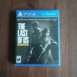 The Last Of Us Remastered PS4