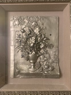 Metal Frame Wall Art