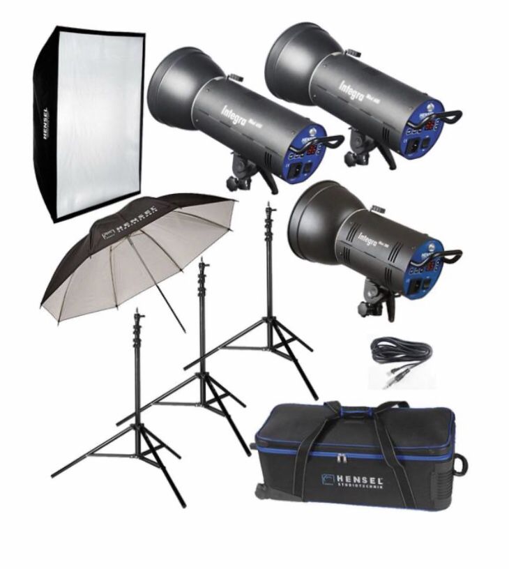 Studio light Hensel Integra Mini 1500 kit