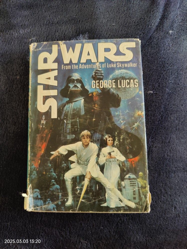 Star Wars From the Adventures of Luke Skywalker Hardcover Book