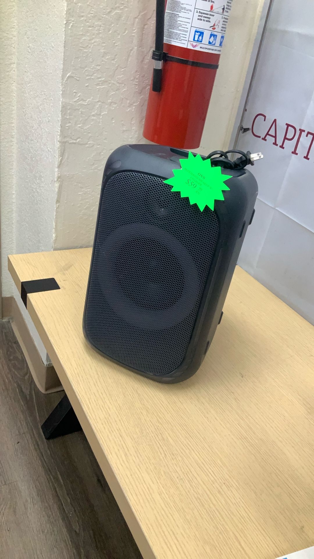 1003 ONN Bluetooth Speaker 527545