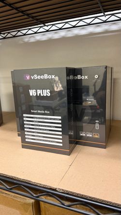 vSeeBox V6 Plus Plug and Play Streamer 4K WiFi Eastvale | Home Theater Ready | New | Streaming Device | V6 Plus24 | V6 Plus24 | V6