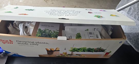 9 plant click and grow garden
