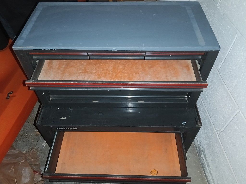 Craftsman Tool Box With Topper