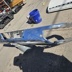 Chevy Silverado Gmc Sierra Rear Bumper Oem 