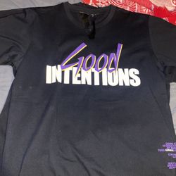 Vlone Nav Collab Good Intentions Tee