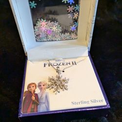 Frozen 2 Snowflake Necklace