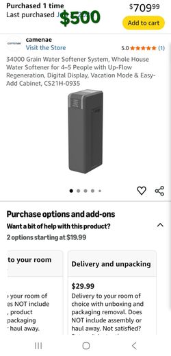 NEW Water Softener