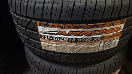 Arroyo Grand Sport A/S 255/40ZR18 99W XL Tire $110 each tire