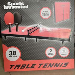 Sports Illustrated. Table tennis. 38 Inch.