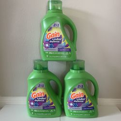 Gain Laundry Detergent 88oz , (3)/$30