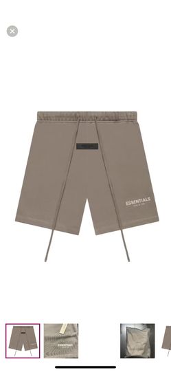 NEW Fear of God Essentials Shorts Desert Taupe Size Medium 100% Authentic