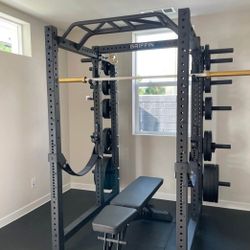 Olympic Rack , Olympic Barbell, Olympic Weights, Gym Equipment 