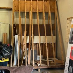 Woodshop Storage Rack