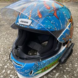 $50 Motorcycle Helmet & Wheel Dock 