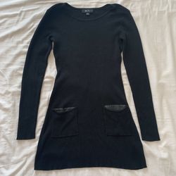 Black sweater dress dress size S by BCX 
