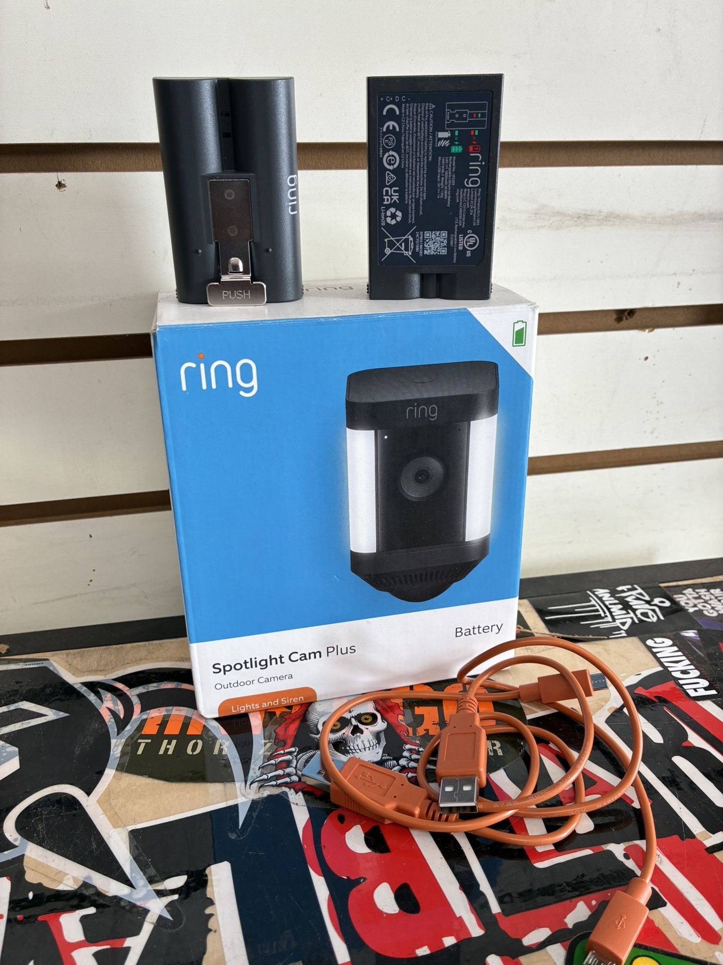 Ring Batteries (2) For Spotlight Cam Plus