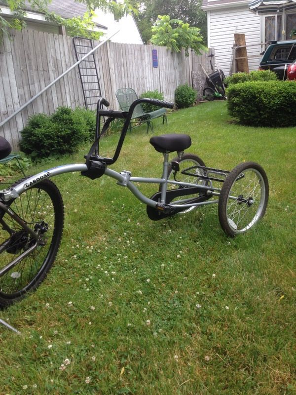 Silver Caboose Bike Trailer for Sale in Waukegan IL OfferUp