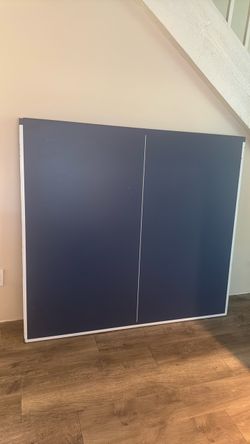 Ping Pong Table Tennis Table Blue/ cover your pool table