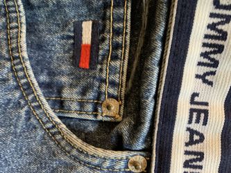 RARE Find - Denim Shorts w/ TOMMY JEANS waistband