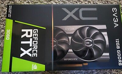 EVGA GeForce RTX 3060 XC BLACK GAMING 12GB Graphics Card