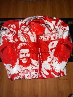 Asaali puffer hoddie