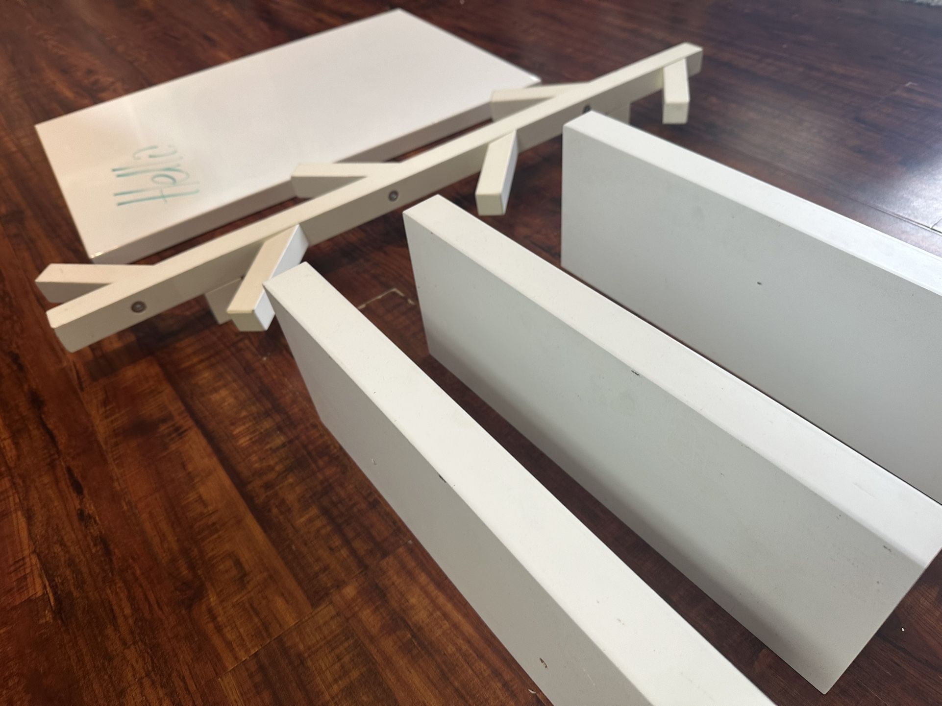 Wall Shelves, White Board, Coat Hanger