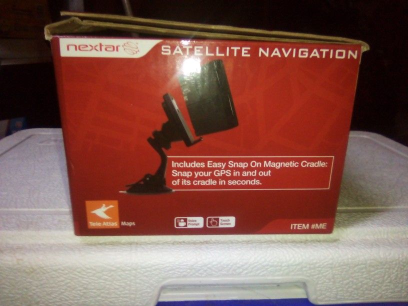 Nextar GPS Touch Screen And Accessories